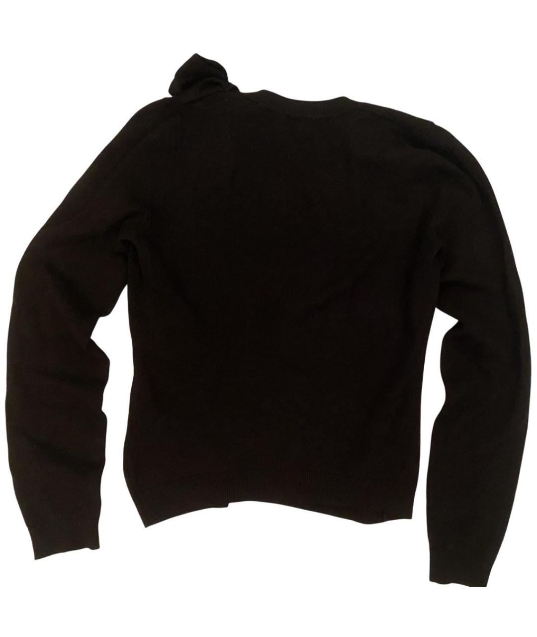 RED VALENTINO Черный шерстяной джемпер / свитер, фото 3