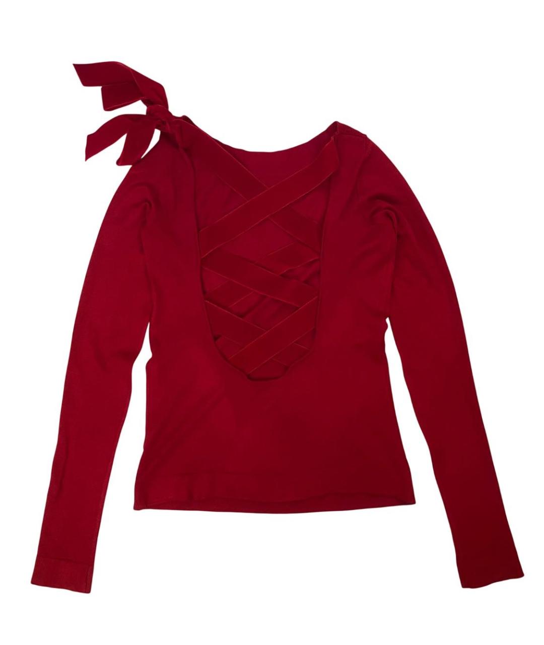 VALENTINO Красный джемпер / свитер, фото 3