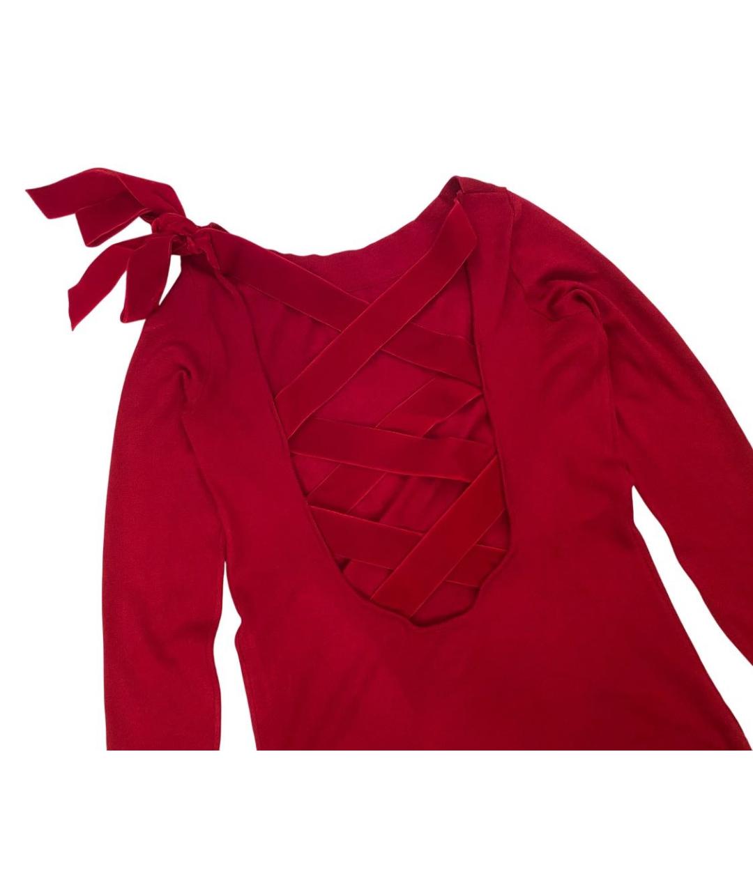 VALENTINO Красный джемпер / свитер, фото 4