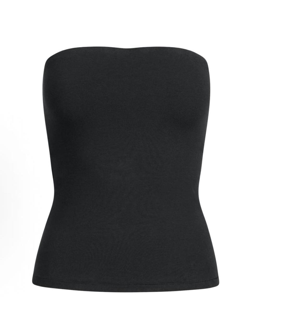 SKIMS Черная майка, фото 1