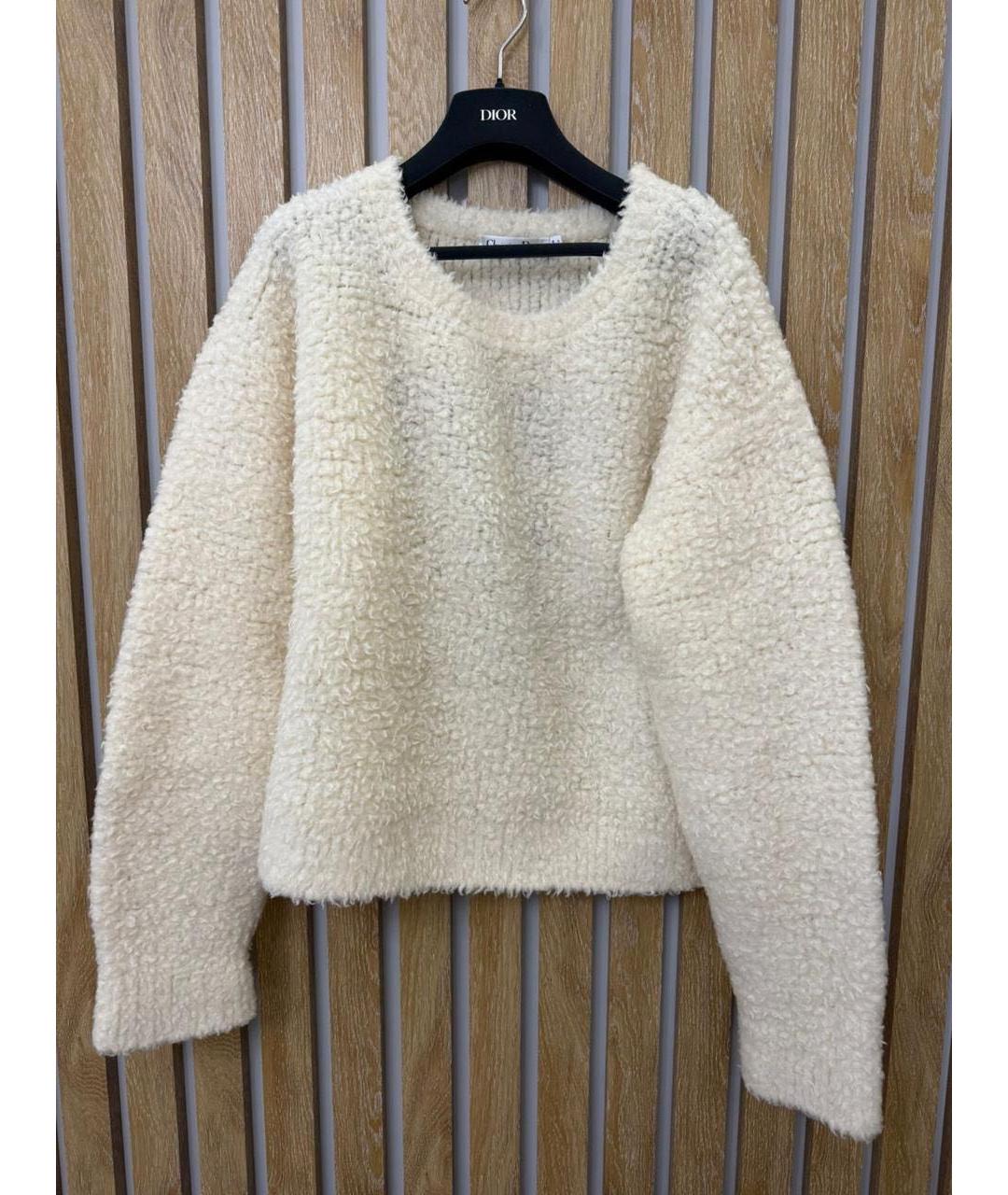 CHRISTIAN DIOR Бежевый джемпер / свитер, фото 7
