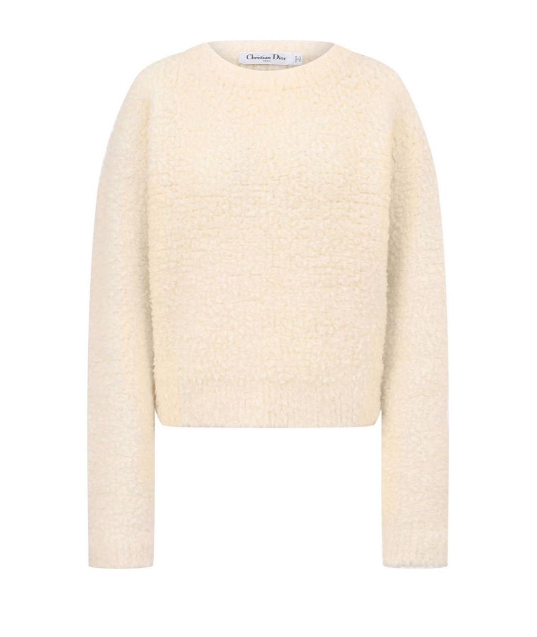 CHRISTIAN DIOR Бежевый джемпер / свитер, фото 1