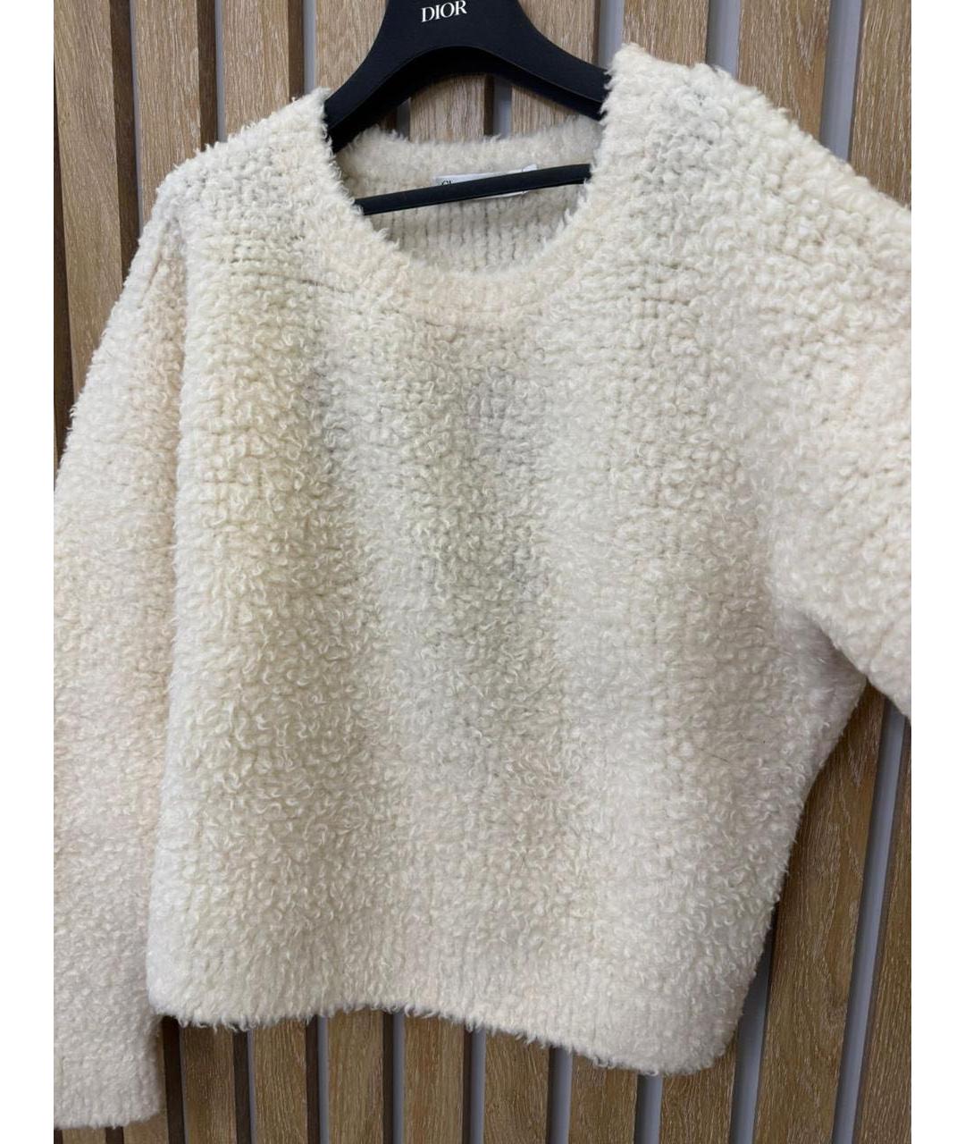 CHRISTIAN DIOR Бежевый джемпер / свитер, фото 6