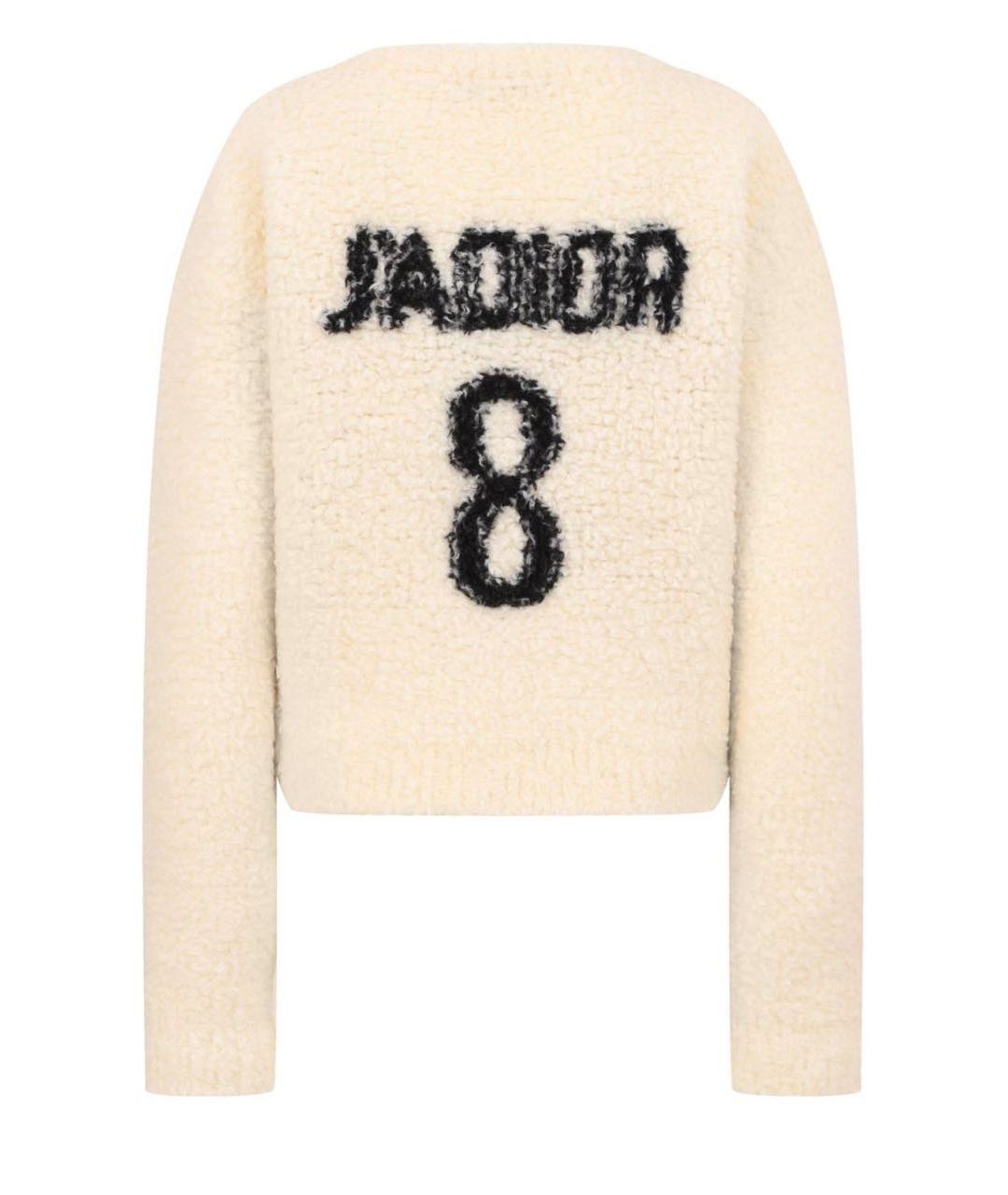 CHRISTIAN DIOR Бежевый джемпер / свитер, фото 2