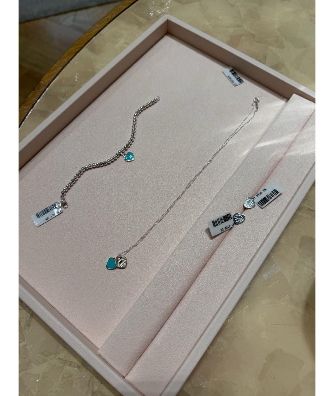 TIFFANY&CO Серебряные серебряные серьги, фото 2