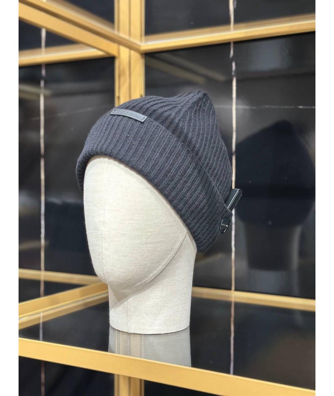 DOLCE&GABBANA Черная шерстяная шапка, фото 5