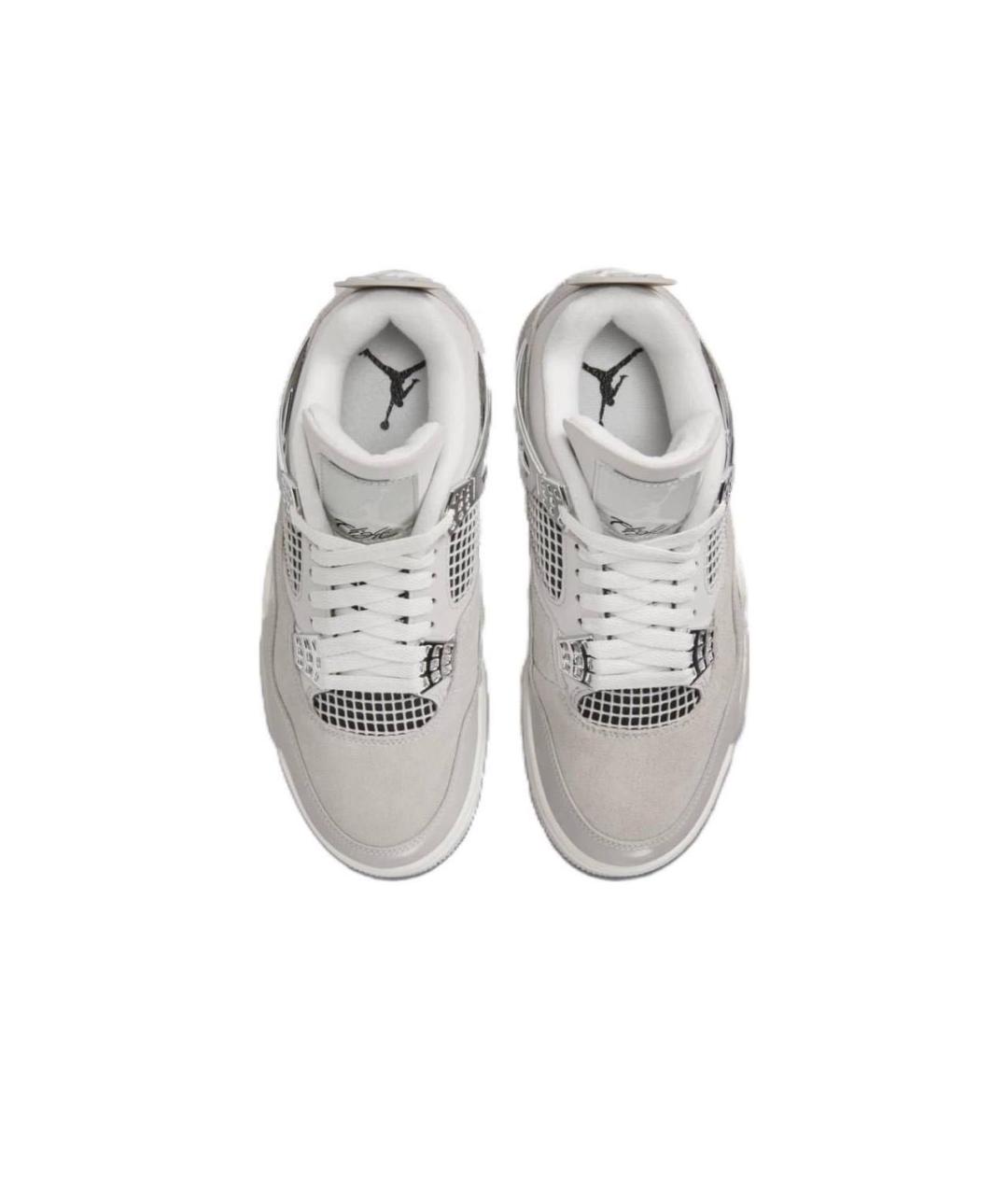 JORDAN Бежевые замшевые кроссовки, фото 3