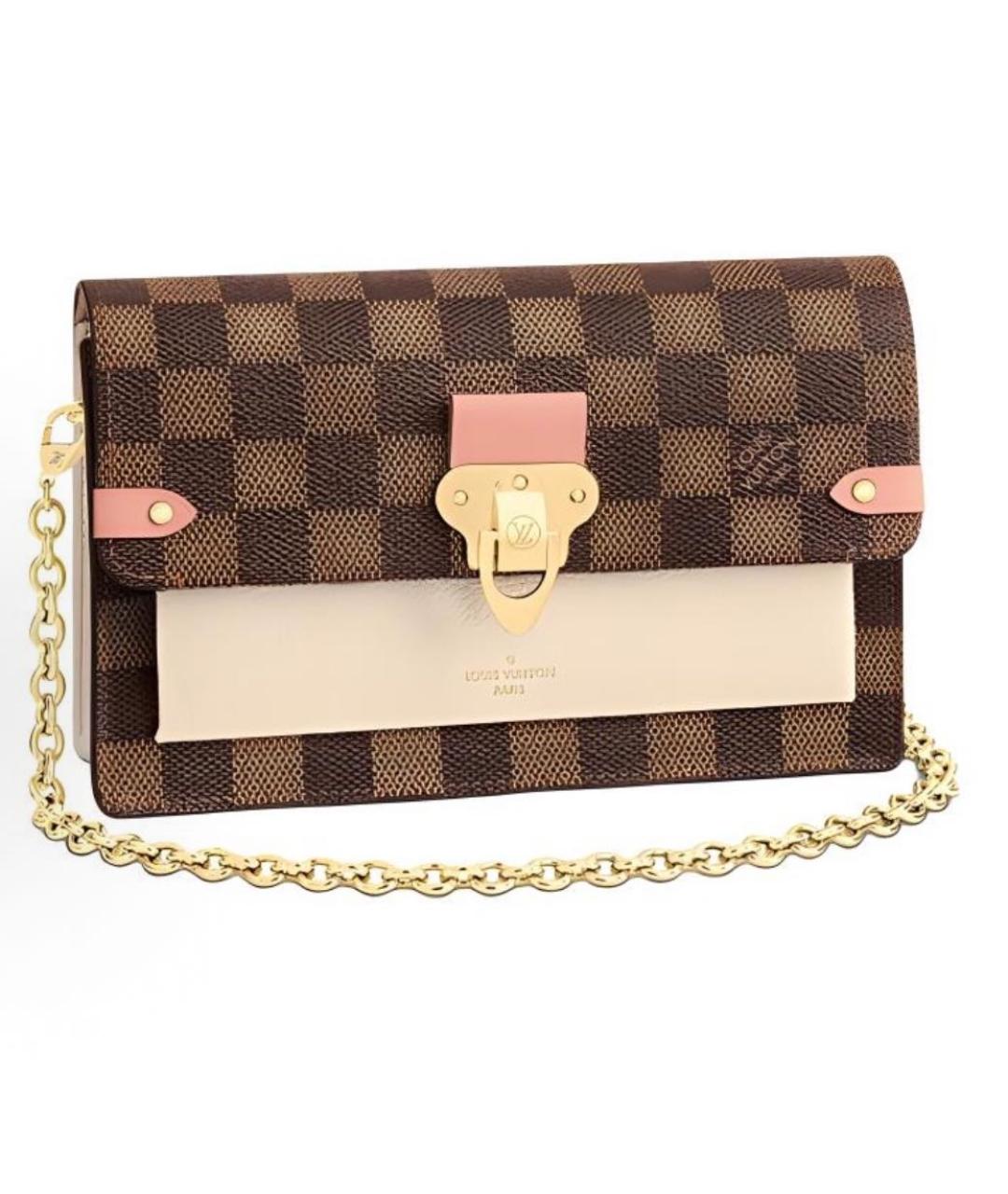 LOUIS VUITTON Коричневая сумка на плечо, фото 5