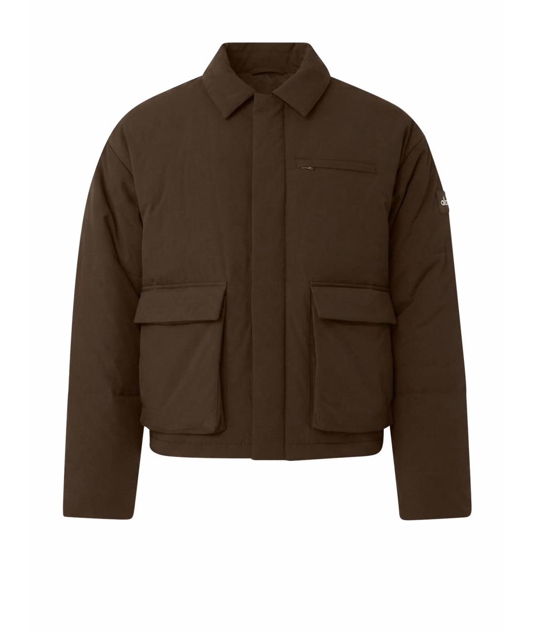 ALO YOGA Коричневый пуховик, фото 1