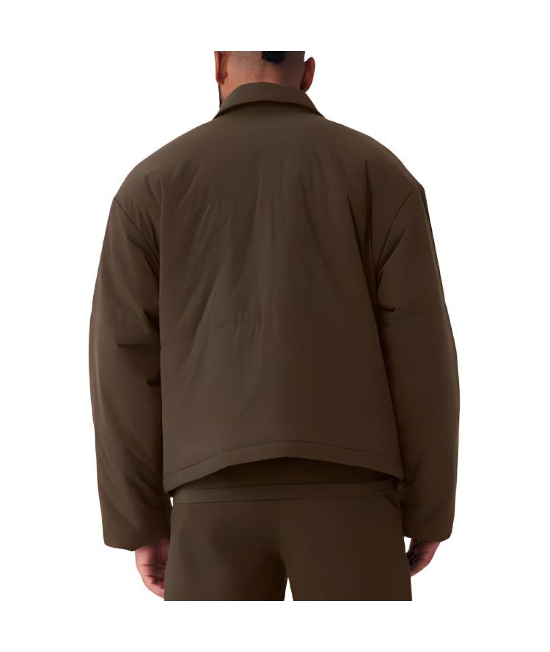 ALO YOGA Коричневый пуховик, фото 2