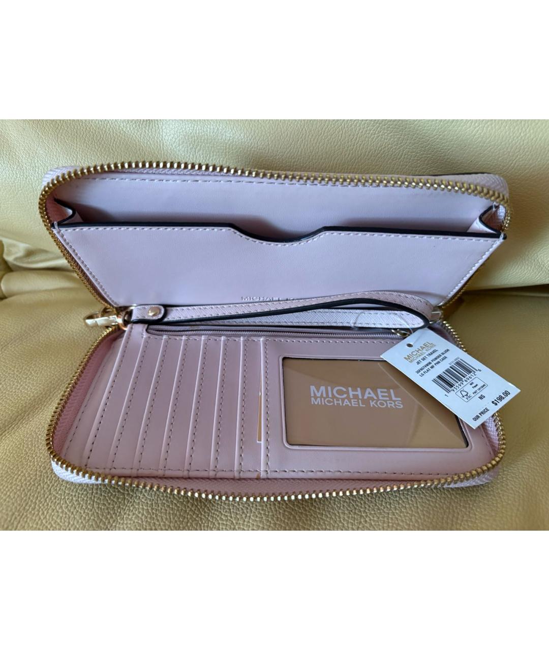 MICHAEL MICHAEL KORS Коричневый кошелек, фото 4