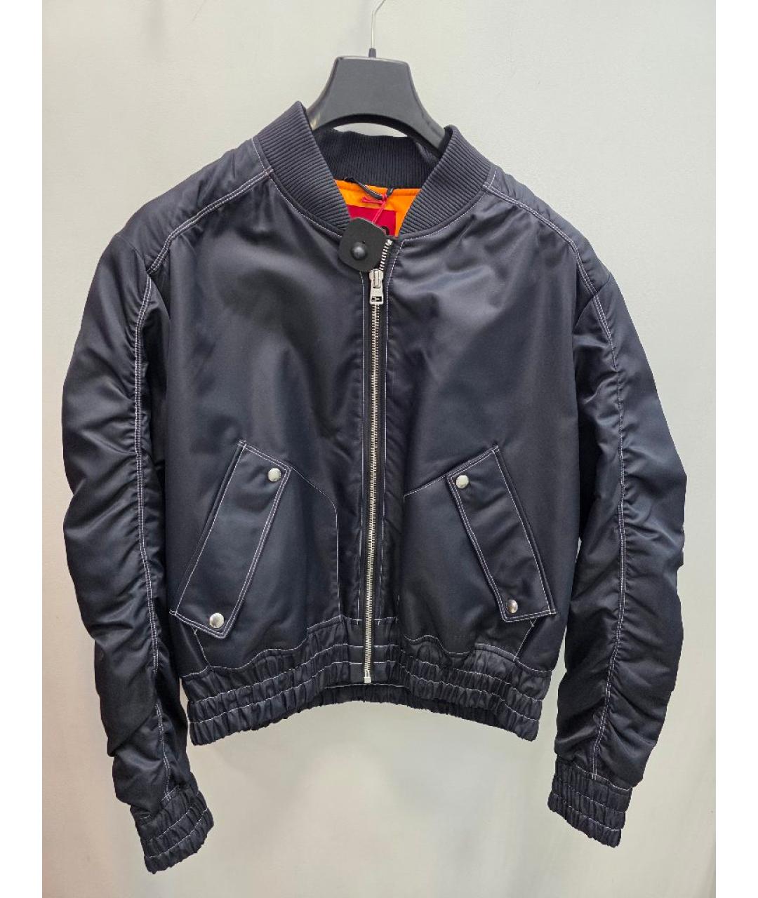 HUGO Черная полиэстеровая куртка, фото 4