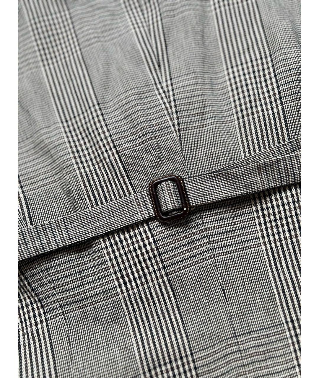 ANTONIO MARRAS Коричневый шерстяной жакет/пиджак, фото 4