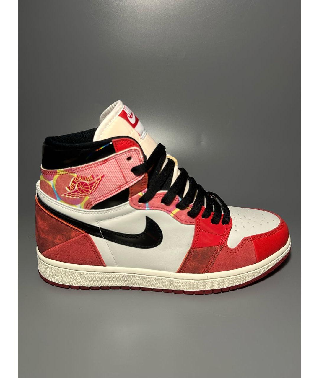 JORDAN Мульти кожаные высокие кроссовки / кеды, фото 9