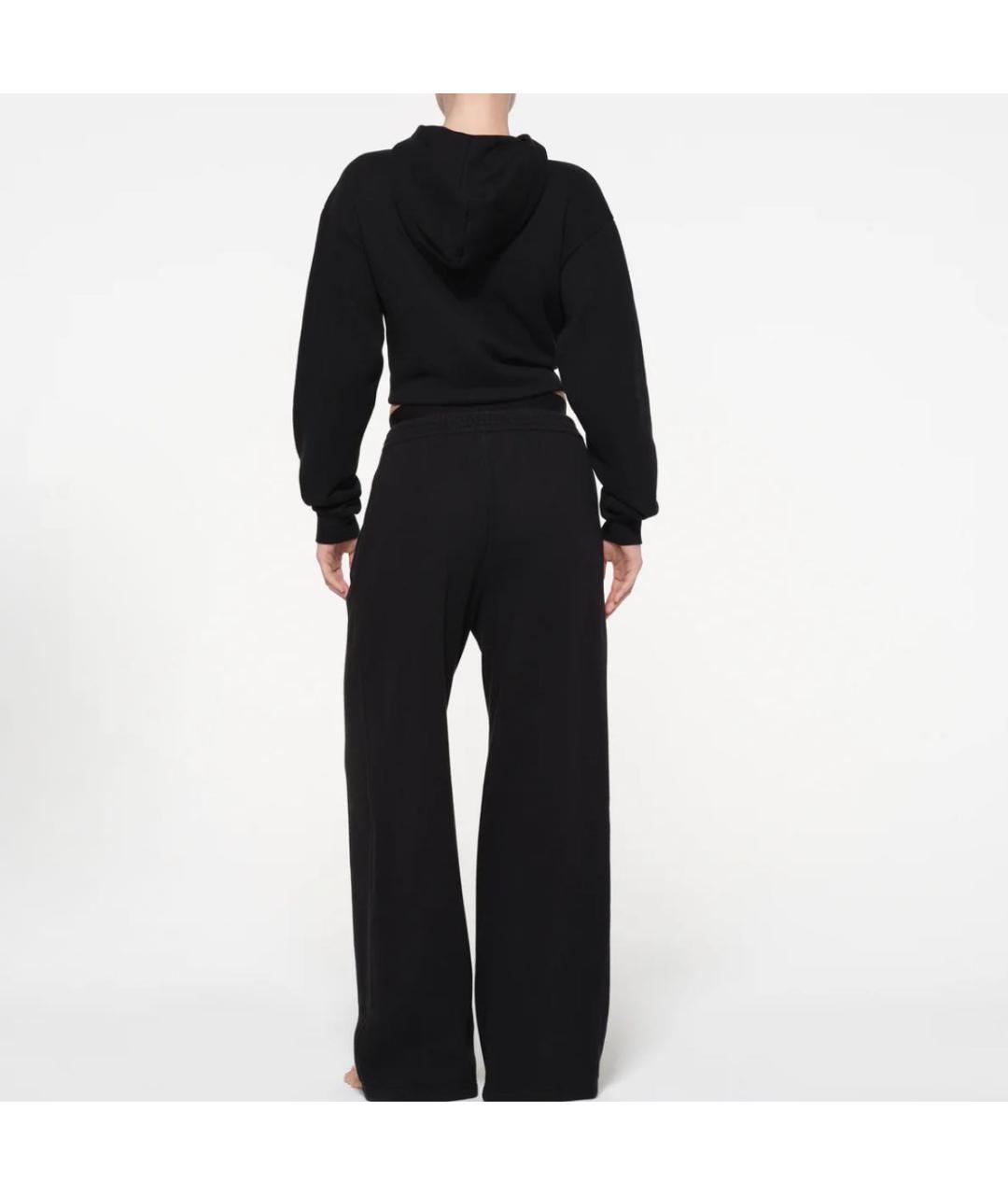 SKIMS Черные хлопковые спортивные брюки и шорты, фото 3