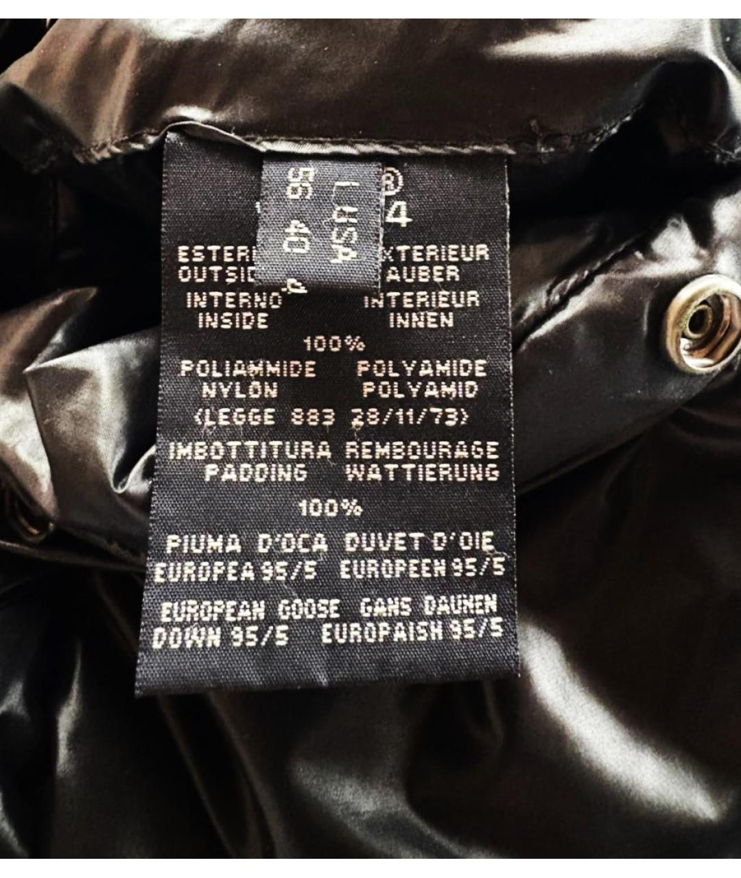 ADD Черный полиамидовый пуховик, фото 6