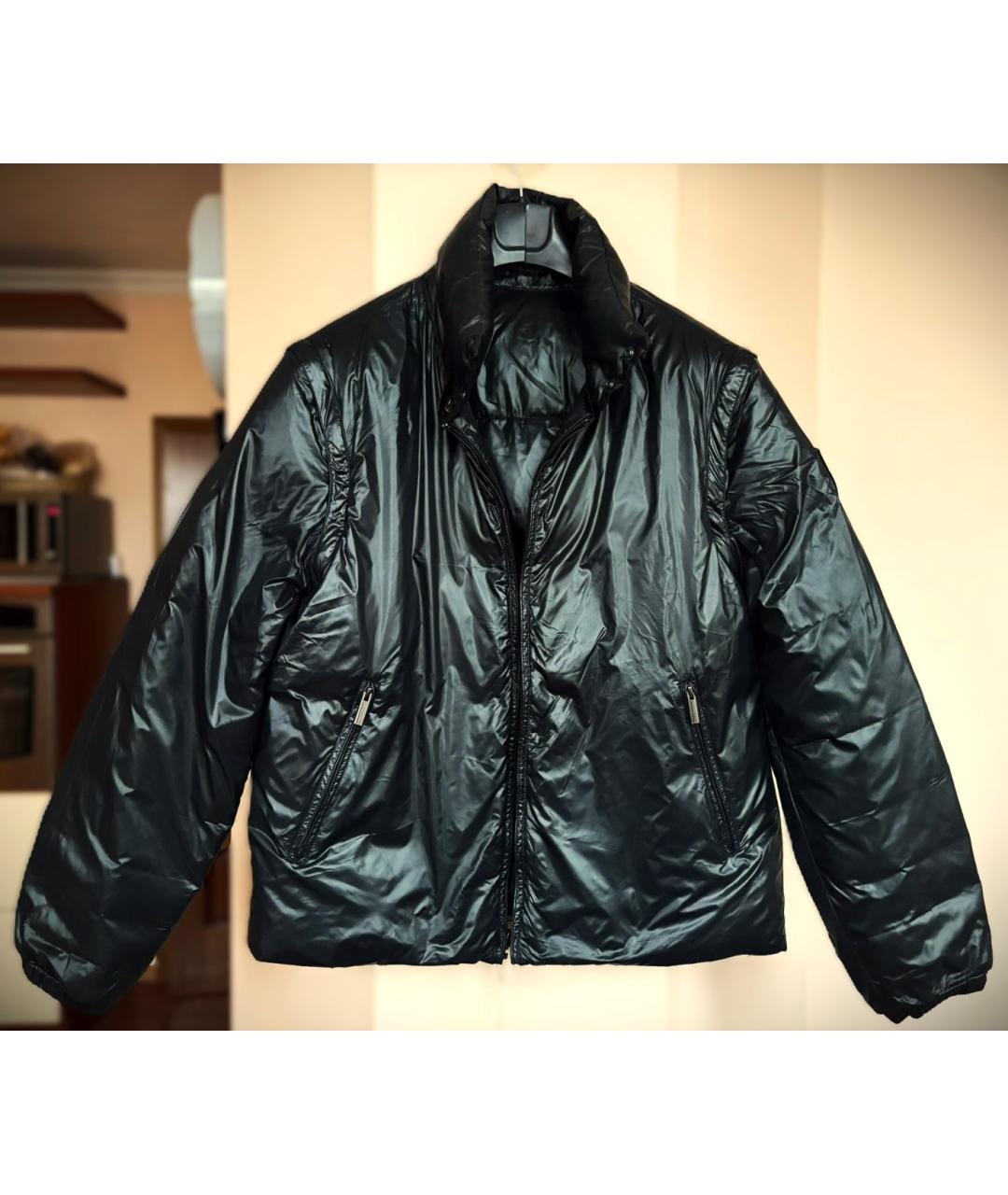 ADD Черный полиамидовый пуховик, фото 10