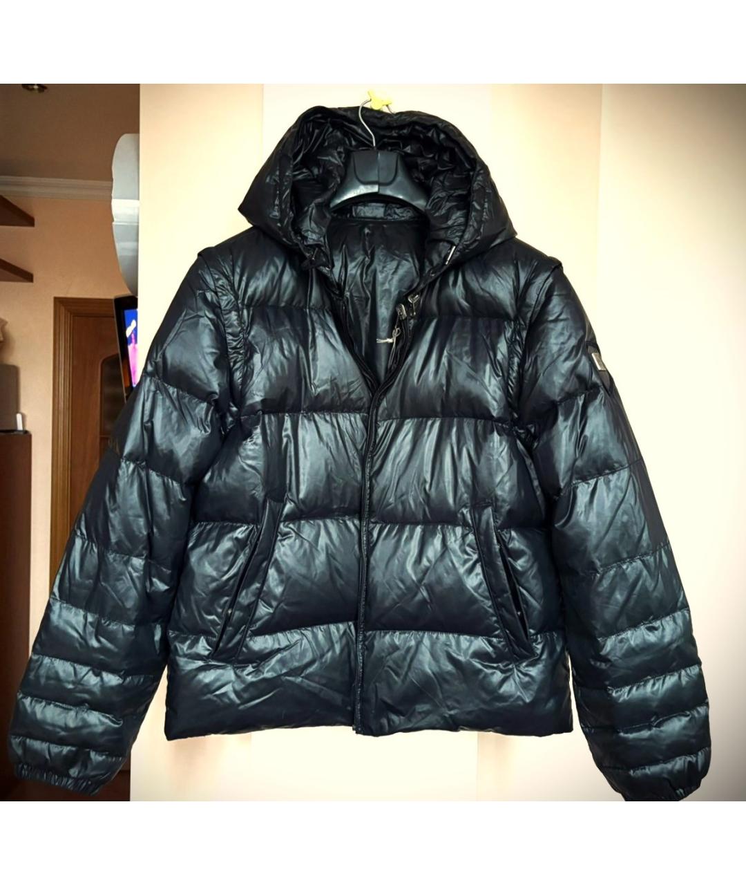 ADD Черный полиамидовый пуховик, фото 2