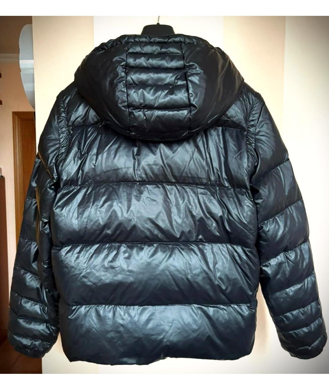 ADD Черный полиамидовый пуховик, фото 3