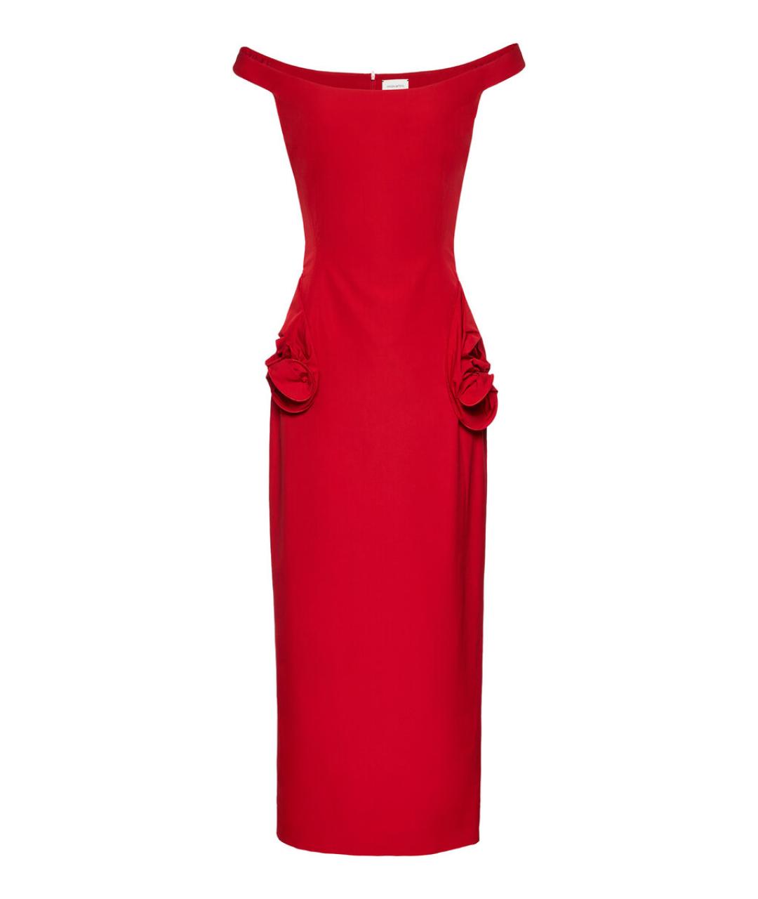 MAGDA BUTRYM Красное коктейльное платье, фото 1