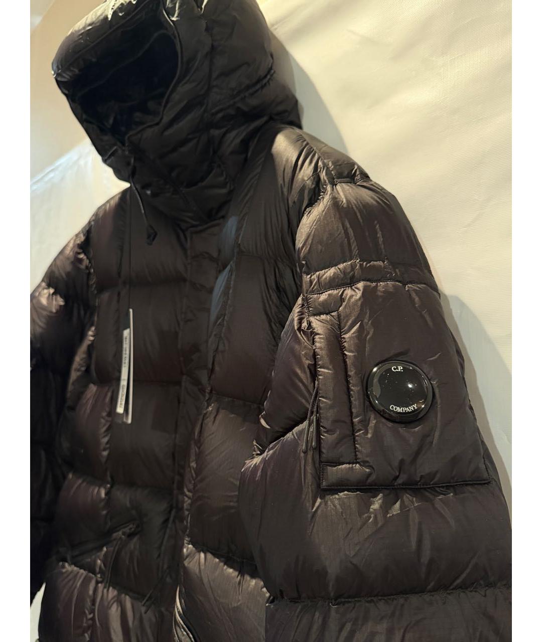 CP COMPANY Черный полиамидовый пуховик, фото 2