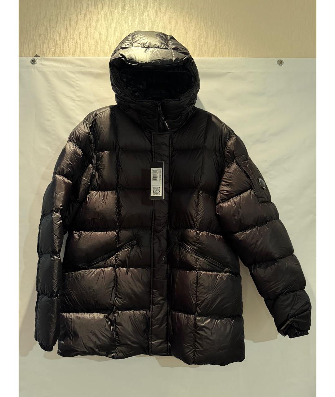 CP COMPANY Черный полиамидовый пуховик, фото 5
