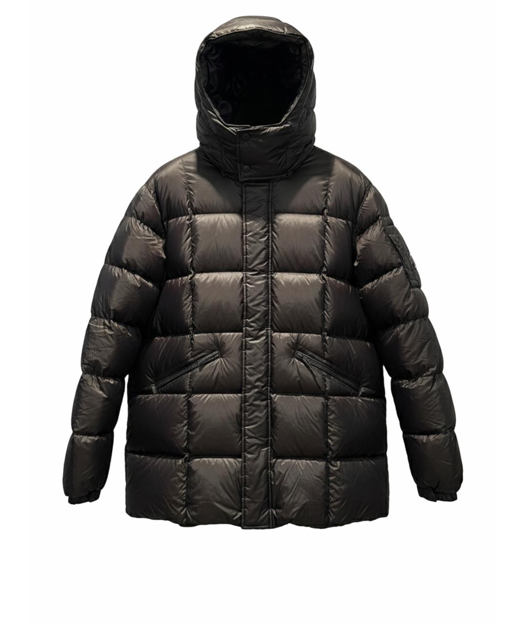 CP COMPANY Черный полиамидовый пуховик, фото 1