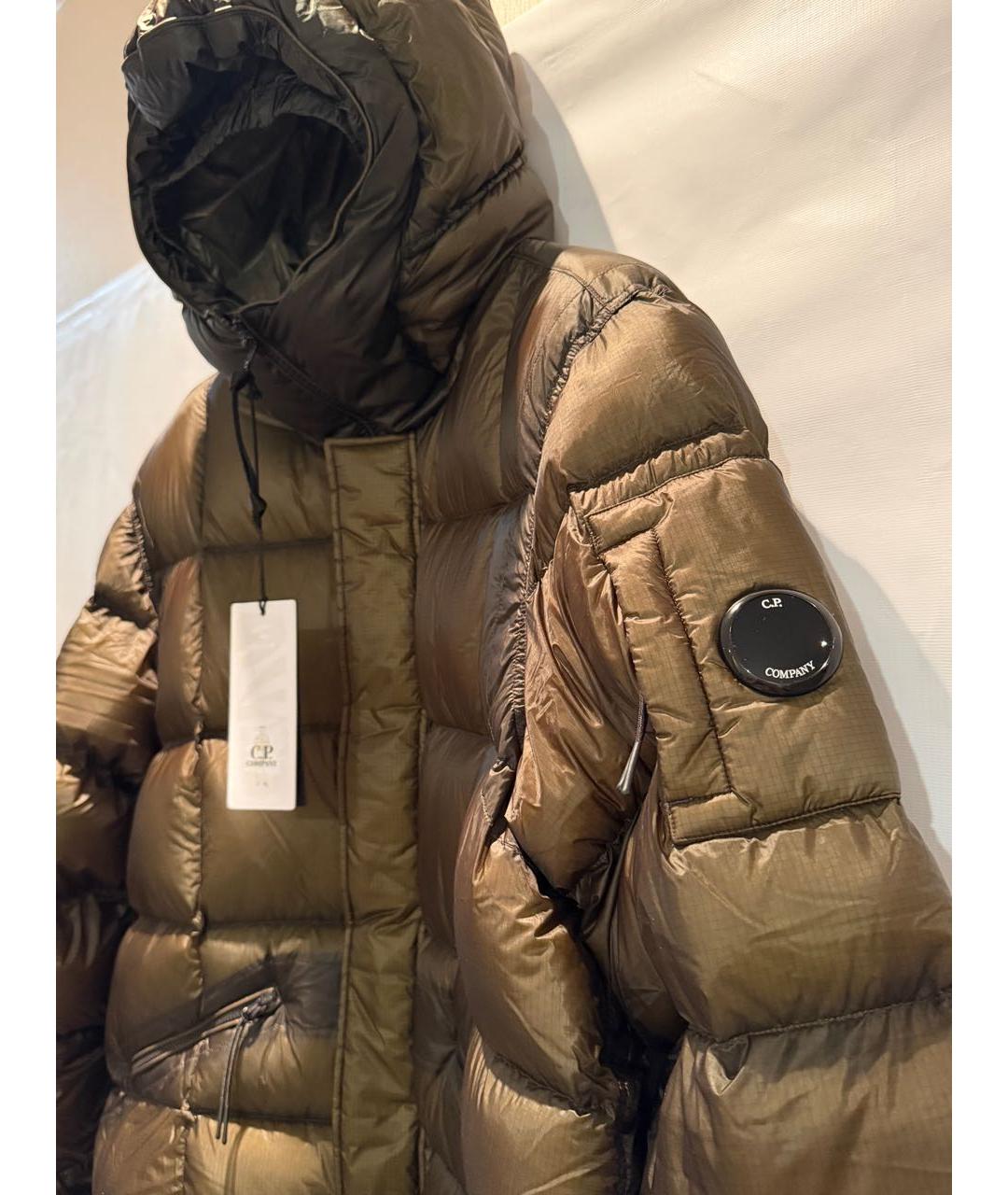 CP COMPANY Хаки полиамидовый пуховик, фото 2