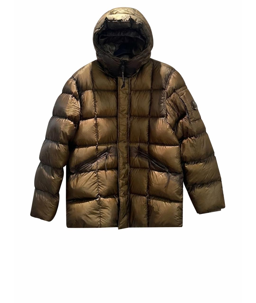CP COMPANY Хаки полиамидовый пуховик, фото 1