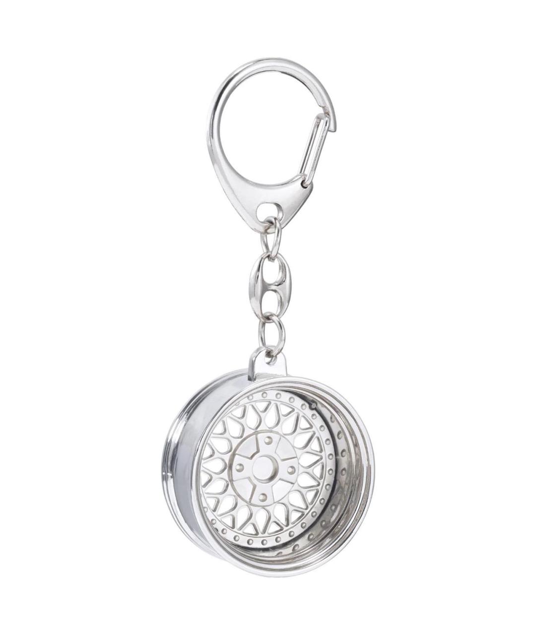 SUPREME Серебрянный брелок, фото 2