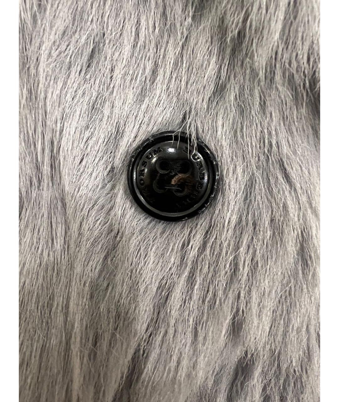 BURBERRY Серая шуба, фото 4