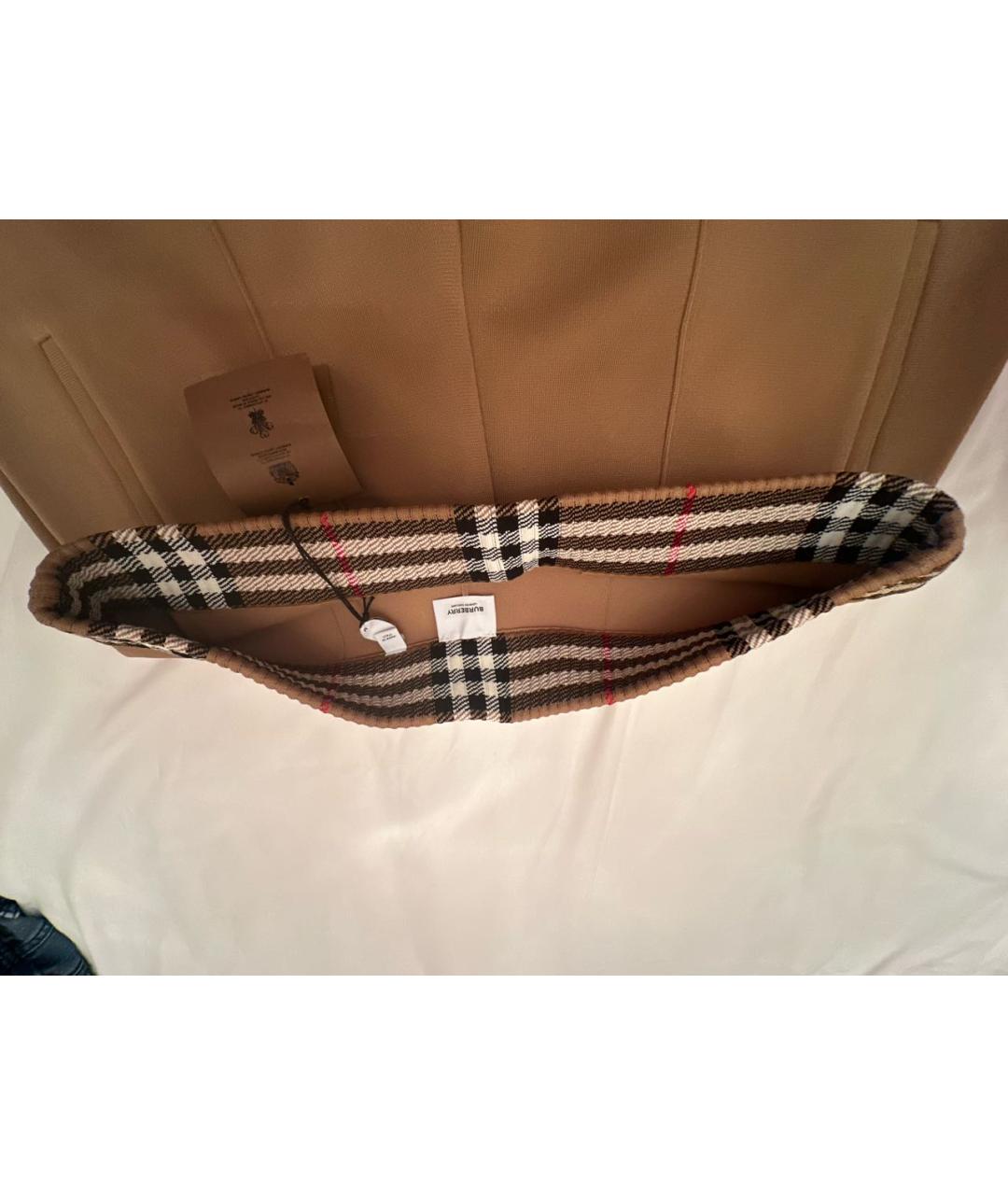 BURBERRY Коричневые повседневные брюки, фото 3