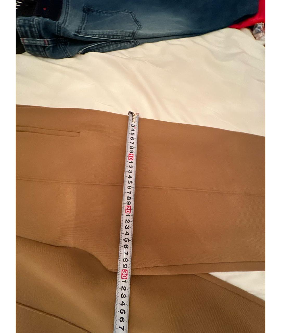 BURBERRY Коричневые повседневные брюки, фото 7