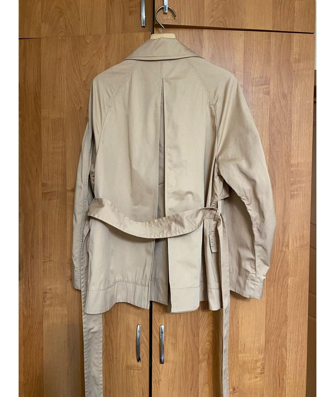 COS Бежевый хлопковый тренч/плащ, фото 2