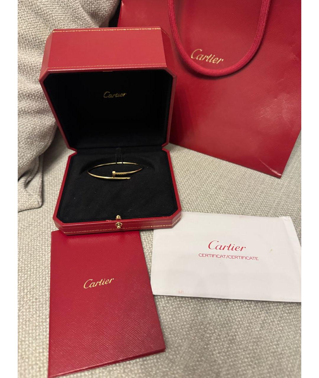 CARTIER Золотой браслет из желтого золота, фото 5