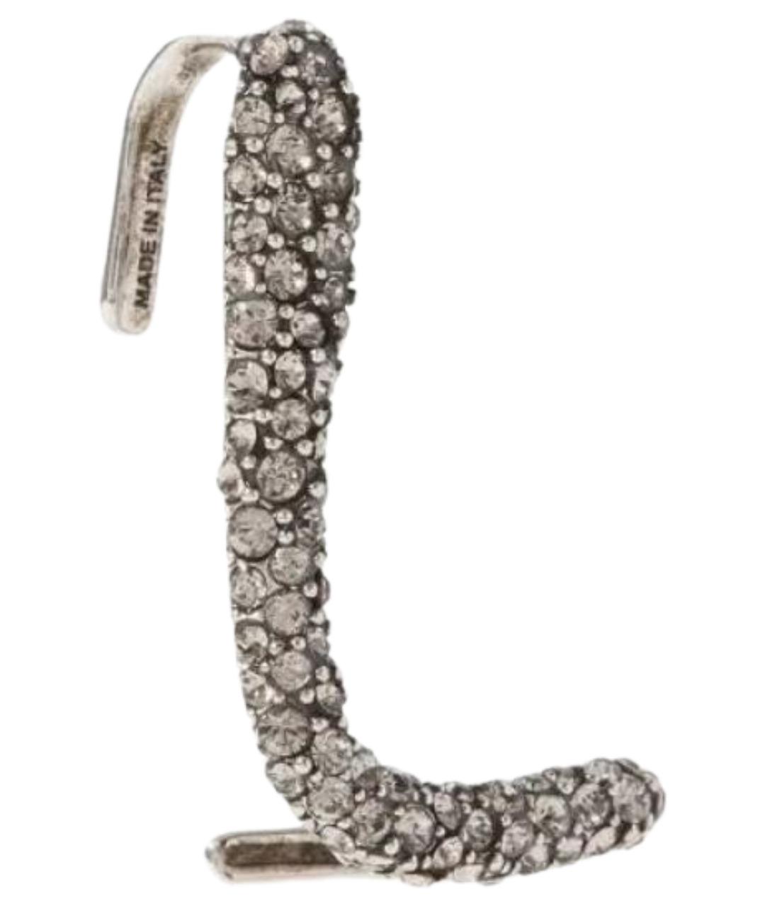 ALEXANDER MCQUEEN Серебряные серебряные серьги, фото 1