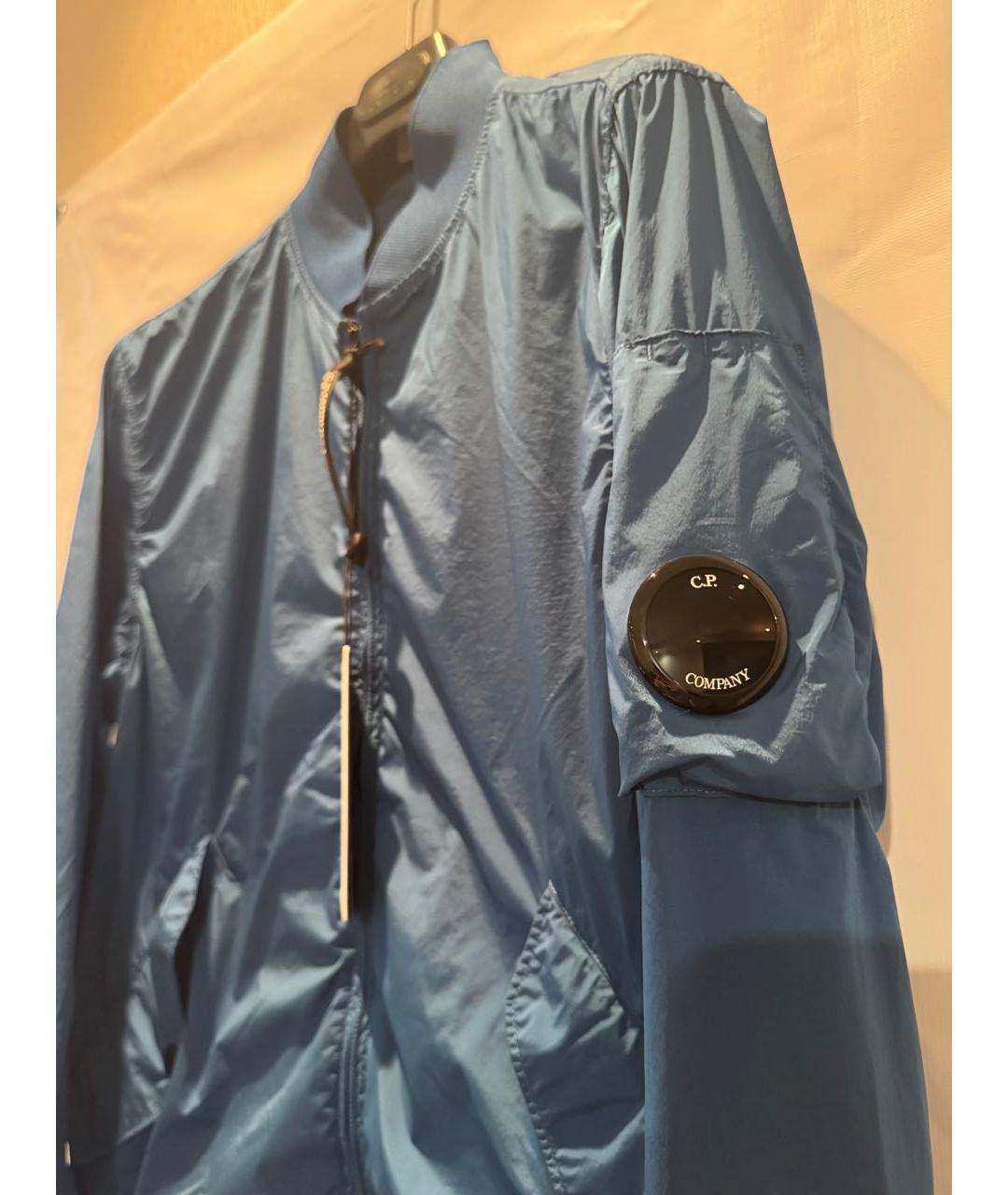 CP COMPANY Голубая синтетическая куртка, фото 2