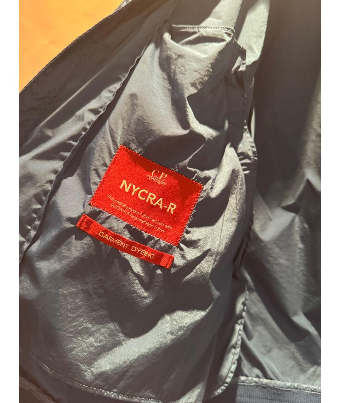 CP COMPANY Голубая синтетическая куртка, фото 3