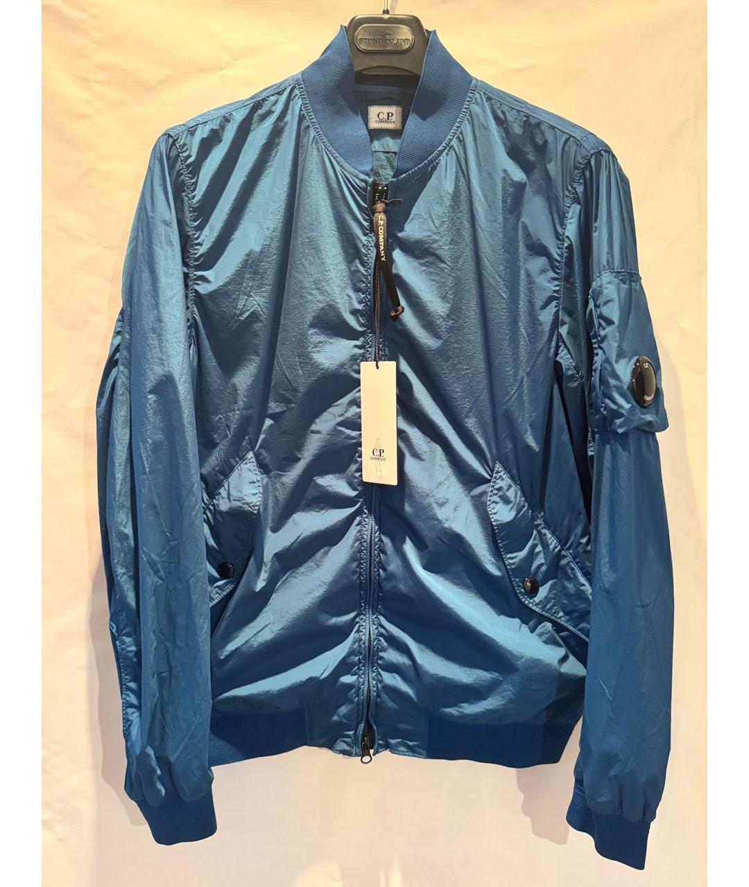 CP COMPANY Голубая синтетическая куртка, фото 5