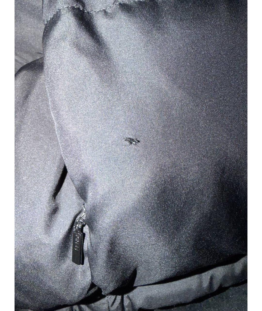 FENDI Черная полиэстеровая куртка, фото 6