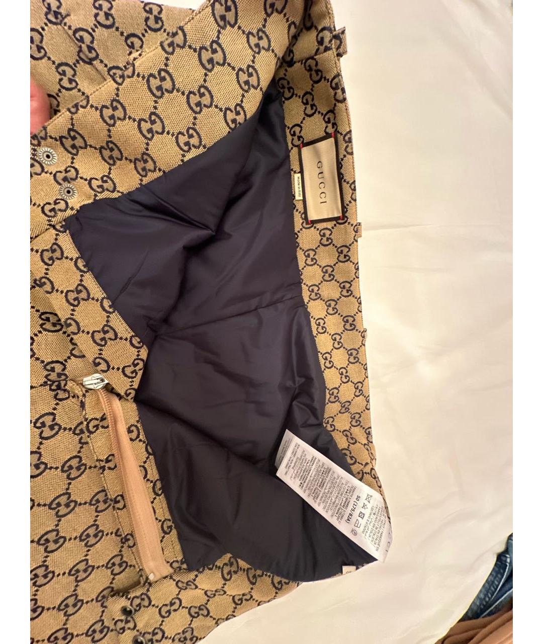 GUCCI Бежевые повседневные брюки, фото 3