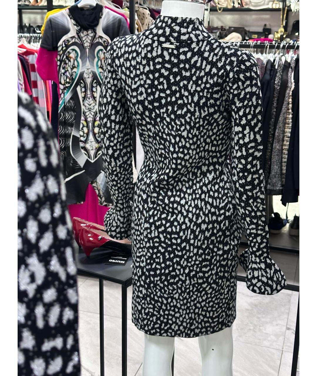 MICHAEL KORS Серебряное вискозное коктейльное платье, фото 3