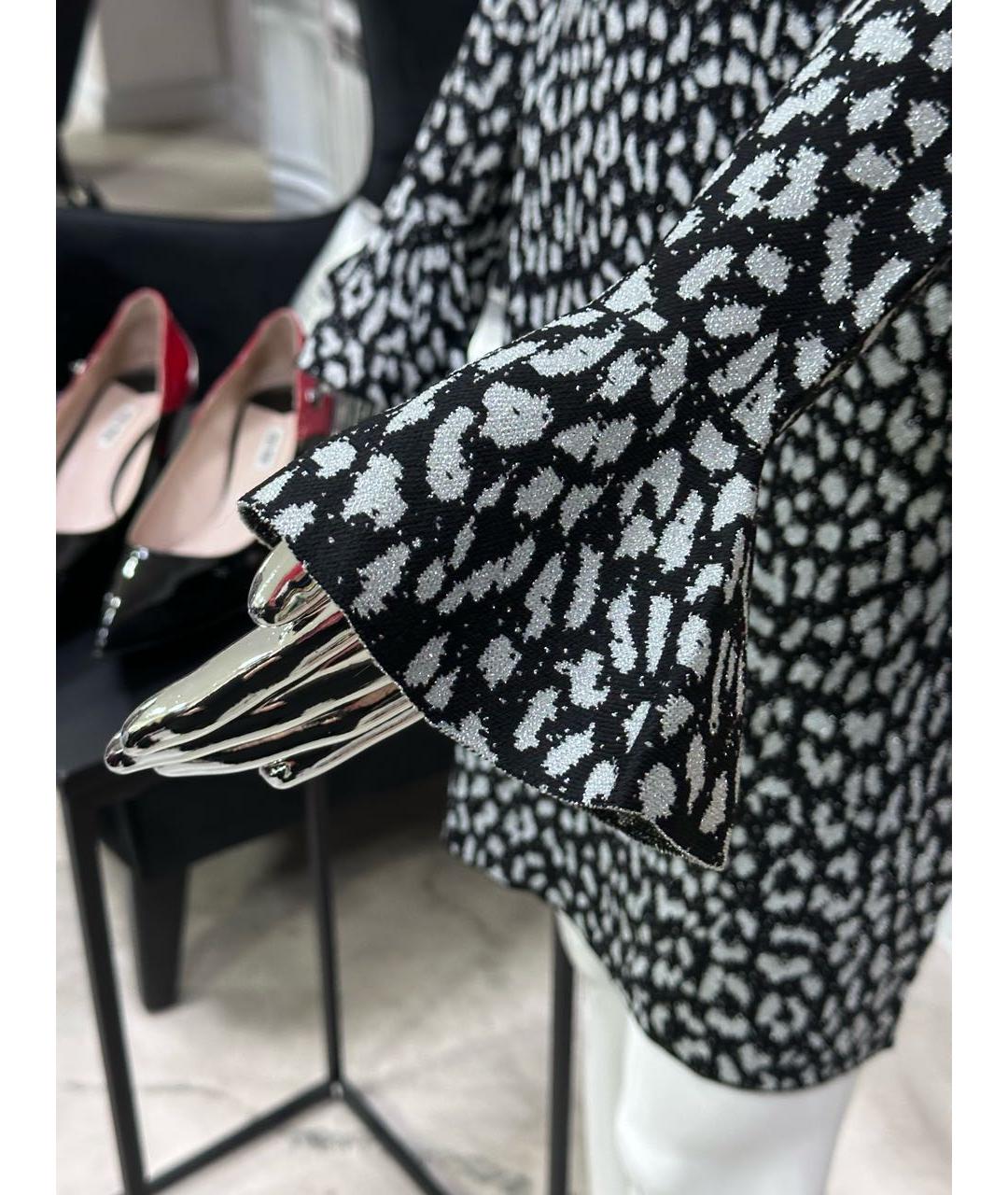 MICHAEL KORS Серебряное вискозное коктейльное платье, фото 4