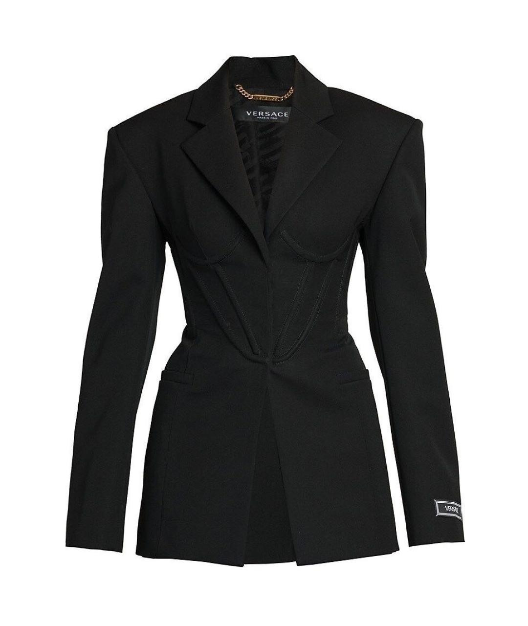 VERSACE Черный костюм с брюками, фото 2