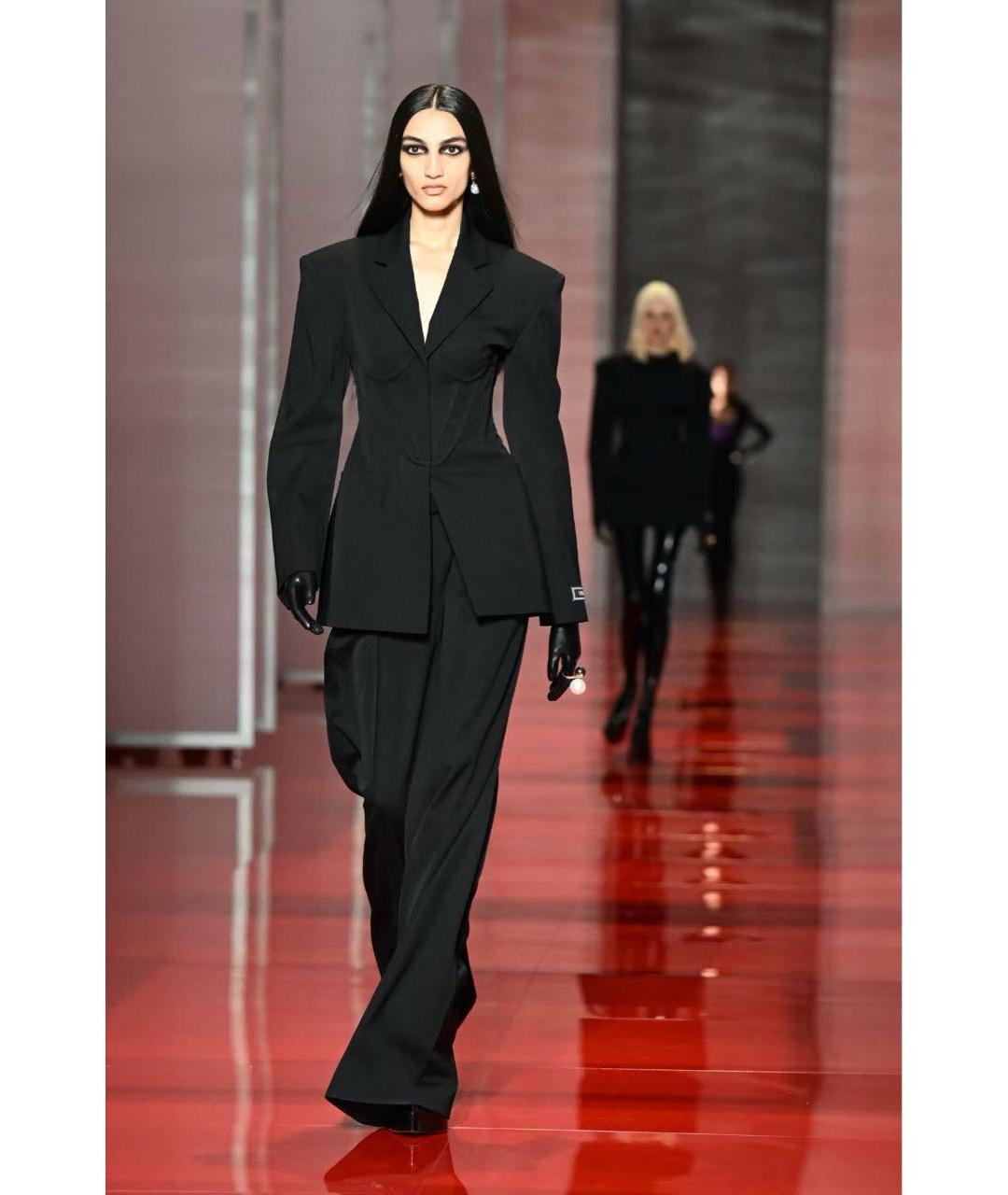 VERSACE Черный костюм с брюками, фото 6