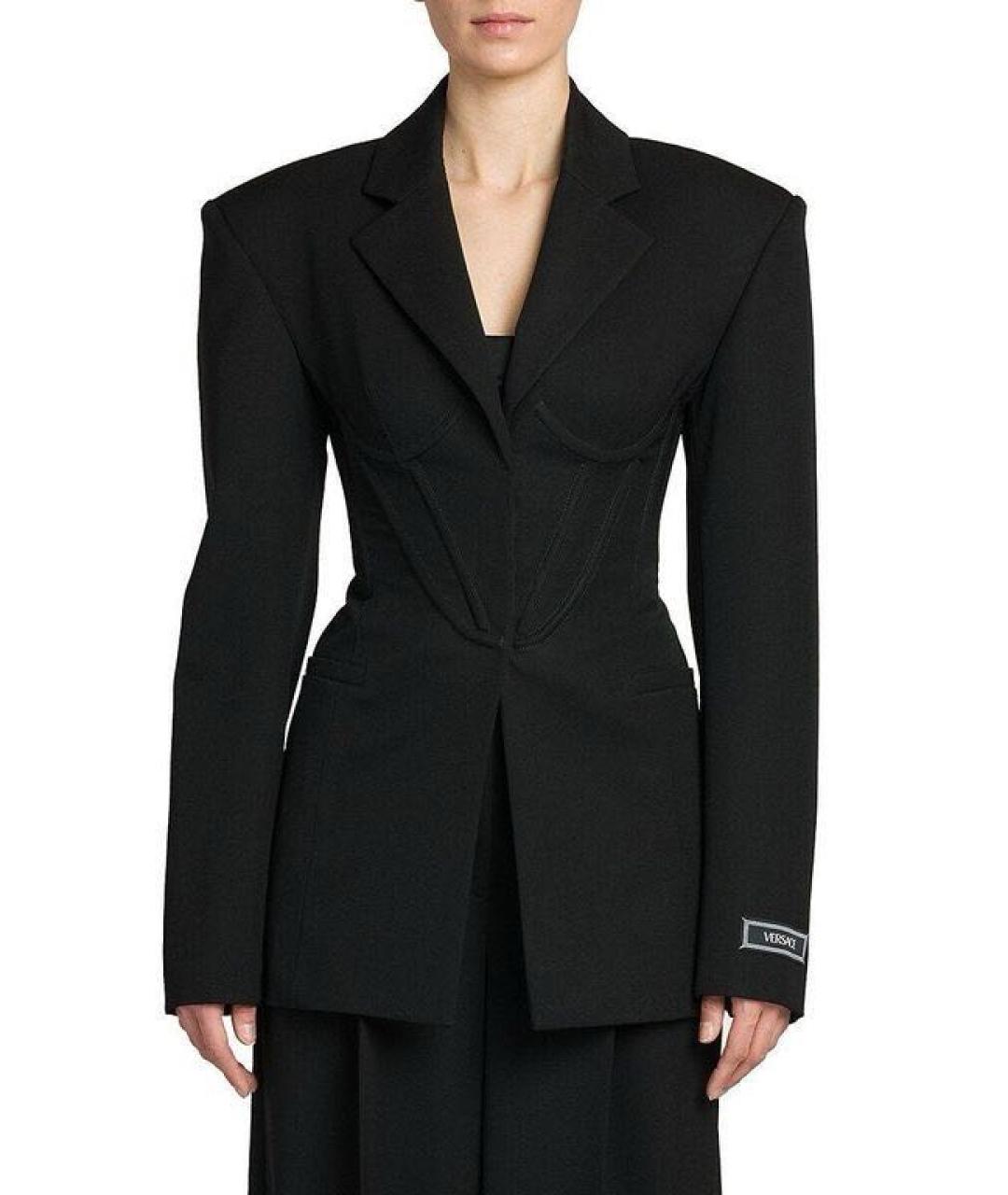 VERSACE Черный костюм с брюками, фото 8