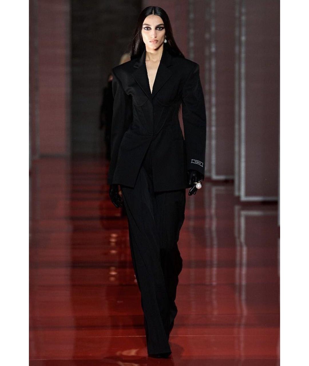 VERSACE Черный костюм с брюками, фото 5