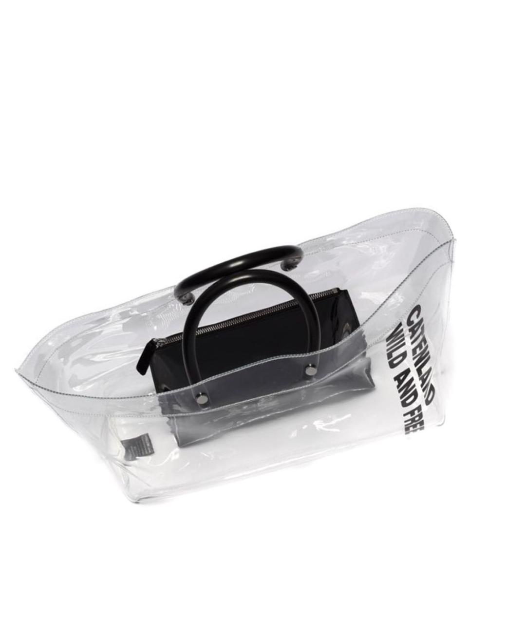 DSQUARED2 Черная пляжная сумка, фото 2