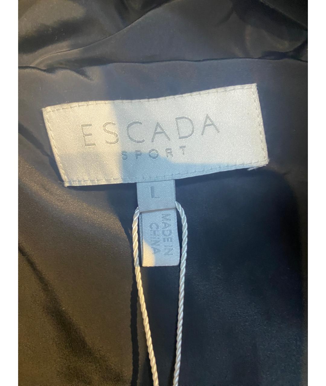 ESCADA Черный вискозный пуховик, фото 3