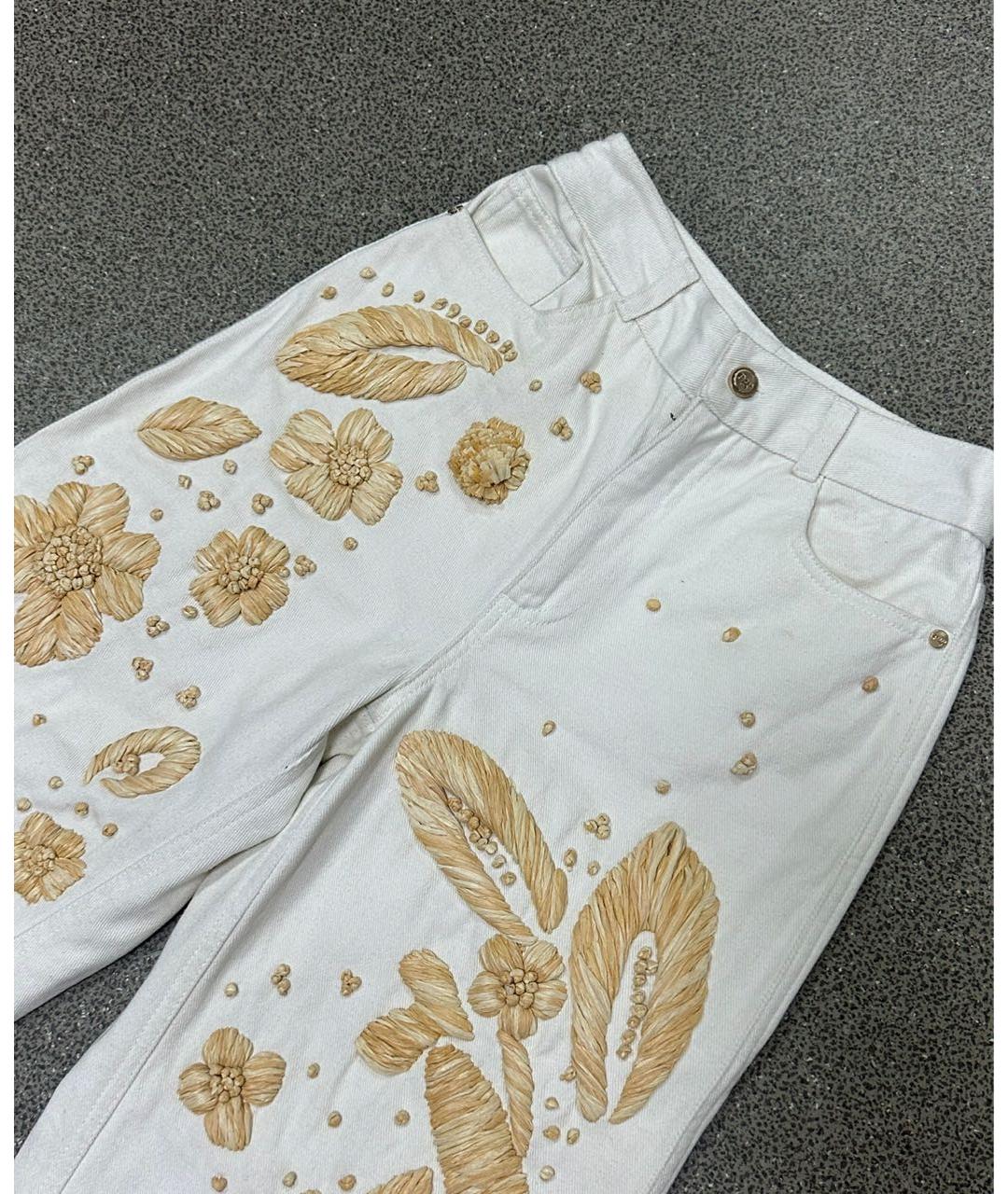 CULT GAIA Мульти хлопковые прямые джинсы, фото 4